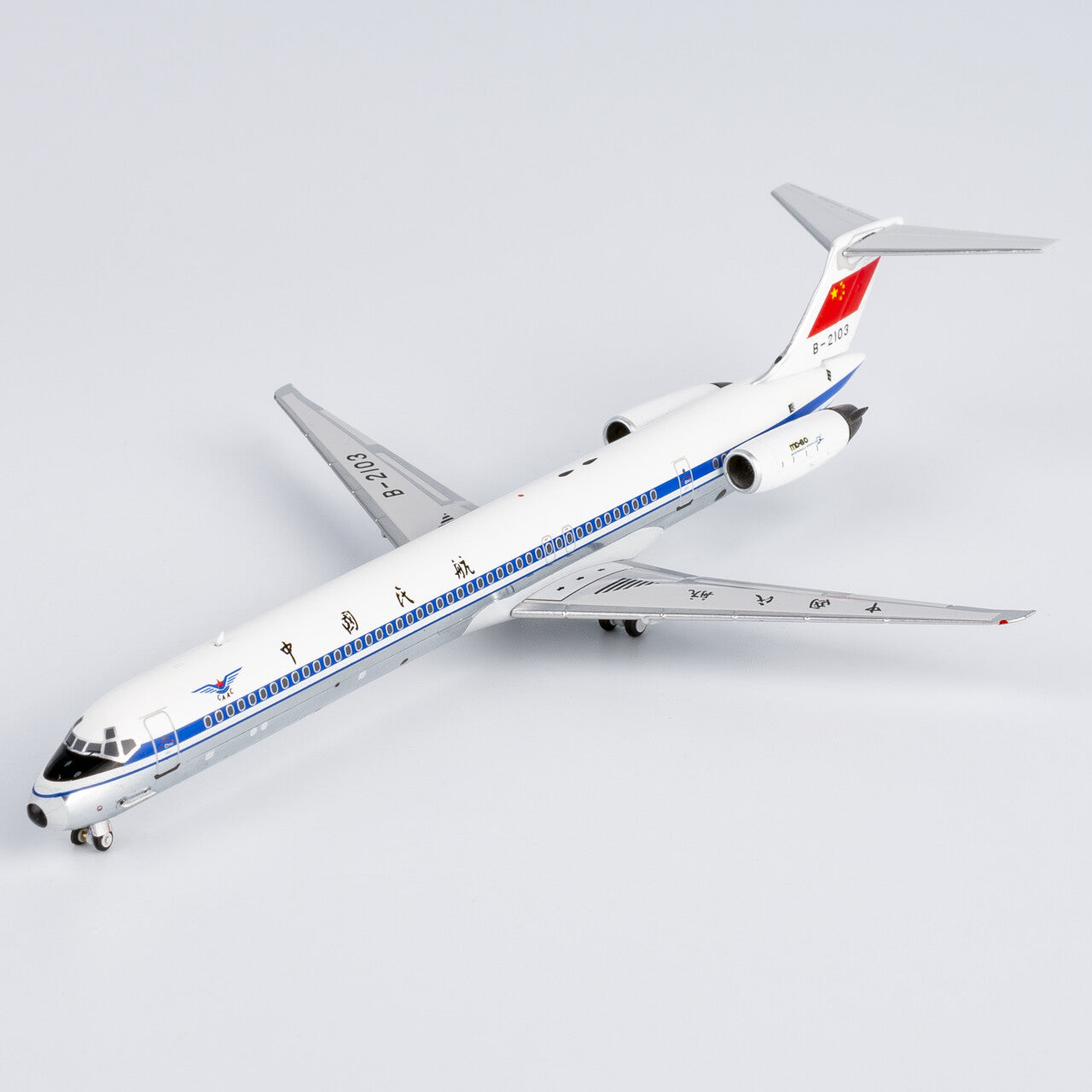 1:400 NGmodels CAAC McDonnell Douglas MD-82 Airplane Diecast Plane Model