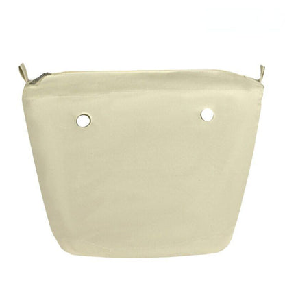 Waterproof Insert Inner Lining Zipper Pocket Bag Handbag Silicone Package Canvas