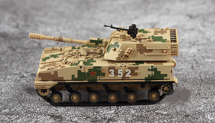 FLOZ CHINA PLZ 07 Sand digital 1/72 Resin Tank Pre-builded Model