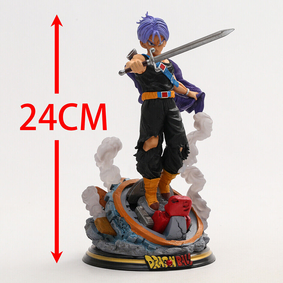 Anime Dragon Ball Z Trunks Action Figure PVC Model Collectible Statue With Box