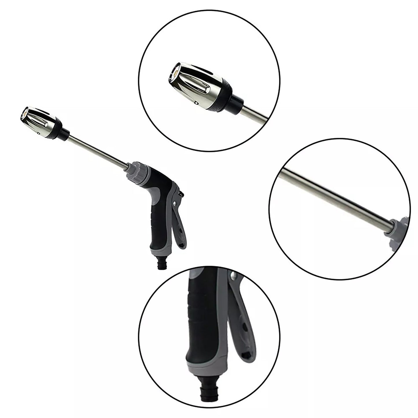 High-Pressure Car Wash Cleaner Turbo Washer Power For Garden Hose Tool Part