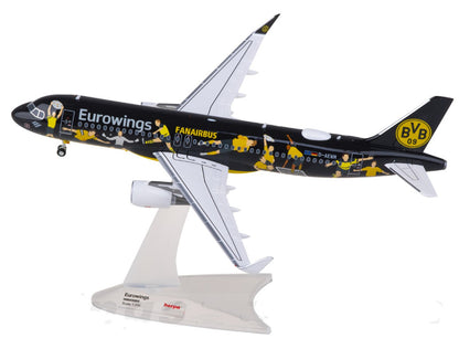 1:200 Herpa Eurowings AIRBUS A320 Passenger Airplane ABS Plastic Aircraft Model