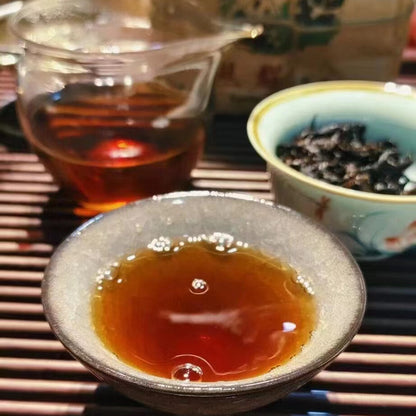 1988 Yunnan Aged Pu-erh Tea Loose Leaf Old Pu'er Ripe Tea Puerh Cooked Tea 300g