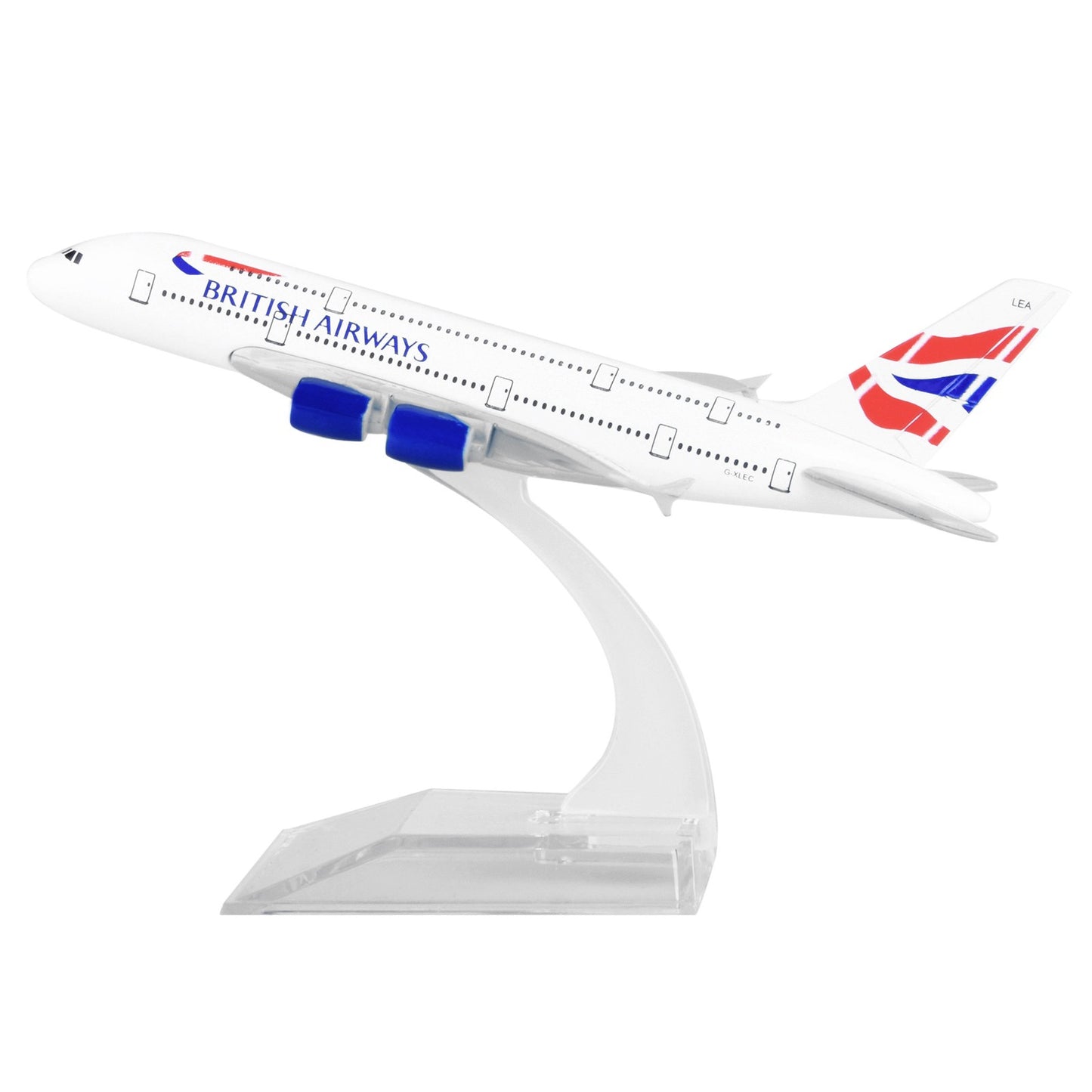 1/400 16cm Alloy British Airways A380 Model Plane Diecast Airplane Display Gift