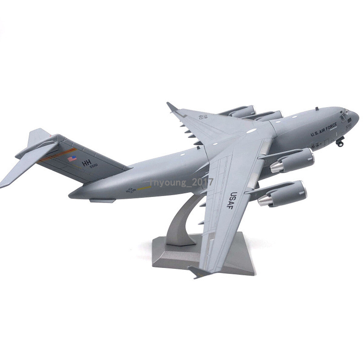 1:200 Boeing C-17 Globemaster III Airplane Model Diecast Military Plane Model