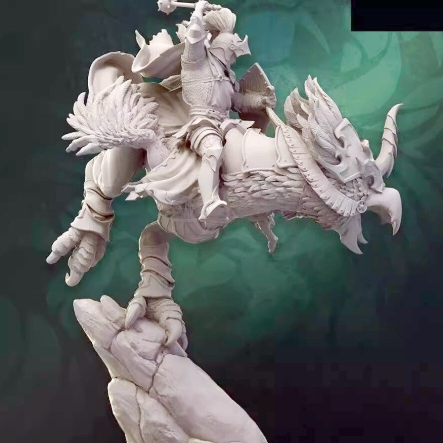 1/24 resin figure model Fantasy Warriors and Mounts unassembled unpainted