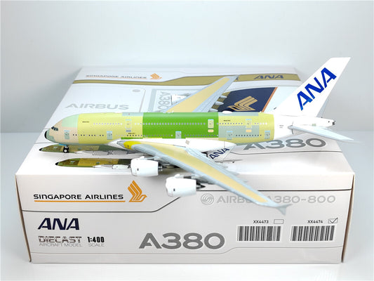 1:400 JC Wings ANA AIRBUS A380 Passenger Airplane Diecast Aircraft Model
