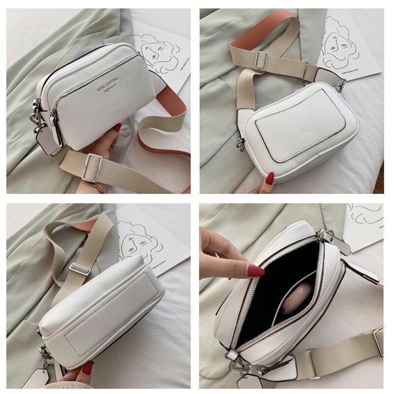 Phone Bag Fashion Small Bag Party Wide Straps Shoulder Casual Crossbody Purse