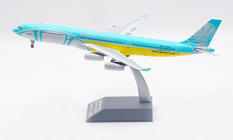 1:200 32CM InFlight BWIA West Indies AIRBUS A340-300 Airplane Diecast Model