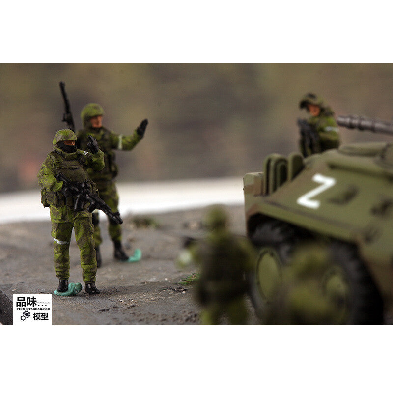 1/72 Russian Special Forces 6 Soldier Model