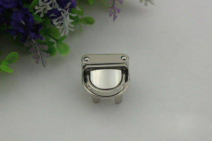DIY Bag Handbag Clasp Turn Twist PurseHardware Lock Buckle Metal Bag Accessories