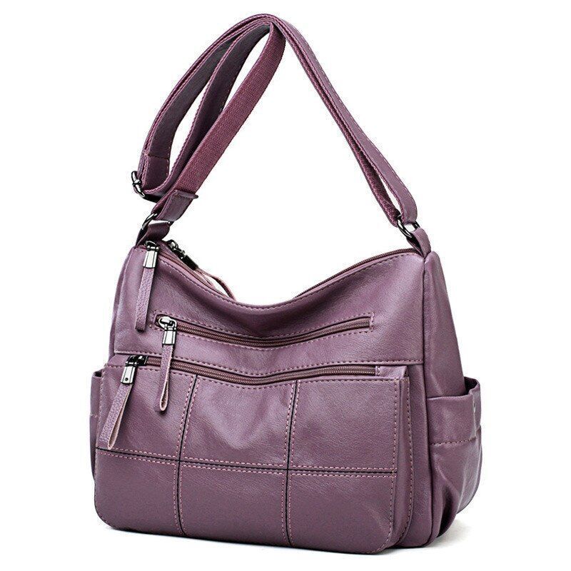 Genuine Leather Shoulder Messenger Luxury Handbags Bag Crossbody Bag Polyester