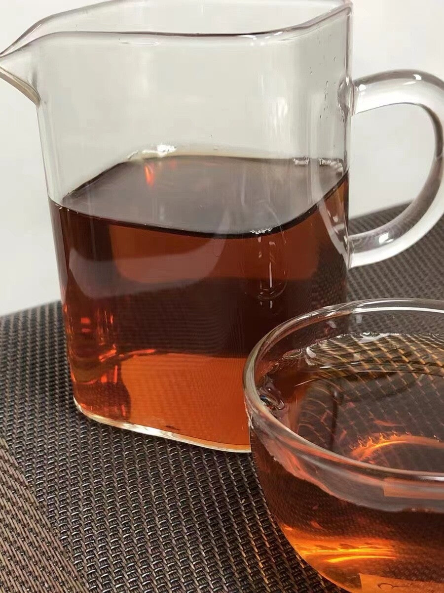 357g,2018 Yunnan bulang kongque Peacock Ripe puerh tea puer big tree pu erh 普洱