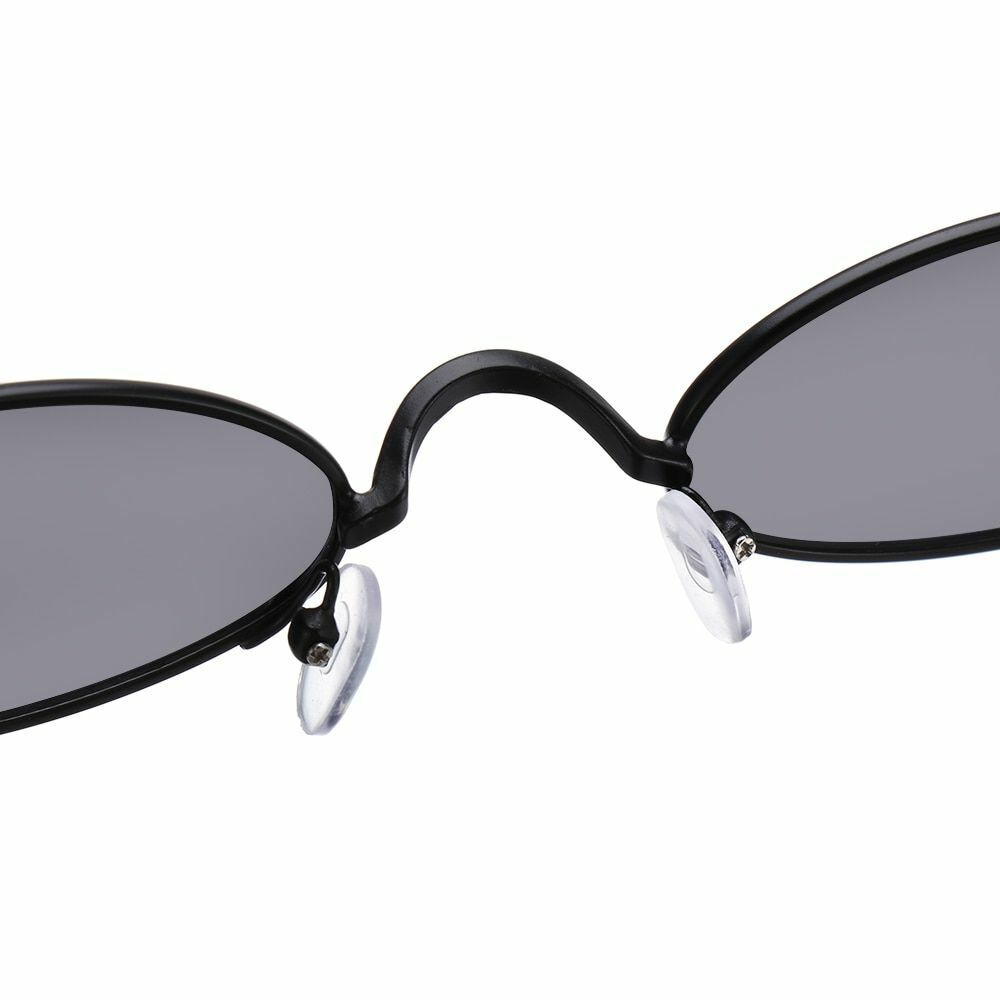 Oval Sunglasses 1pc Design Retro Small Vintage Shades Anti-blue Light Eyeglasses