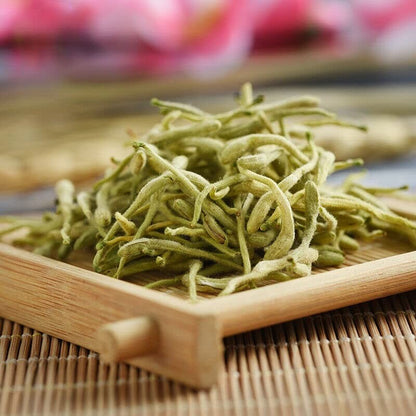 Chinese Honeysuckle Flower Tea, Jin Yin Hua, Loose Leaf