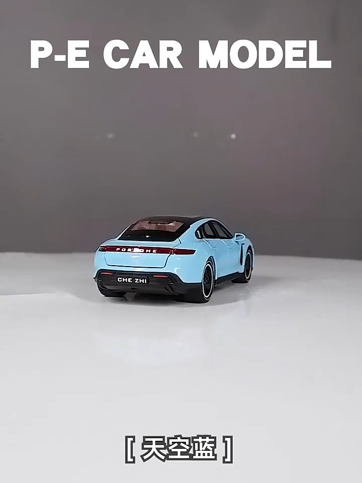 1:32 Porsche Taycan Coupe Diecast Model Car Alloy Metal Toy Vehicle Collection