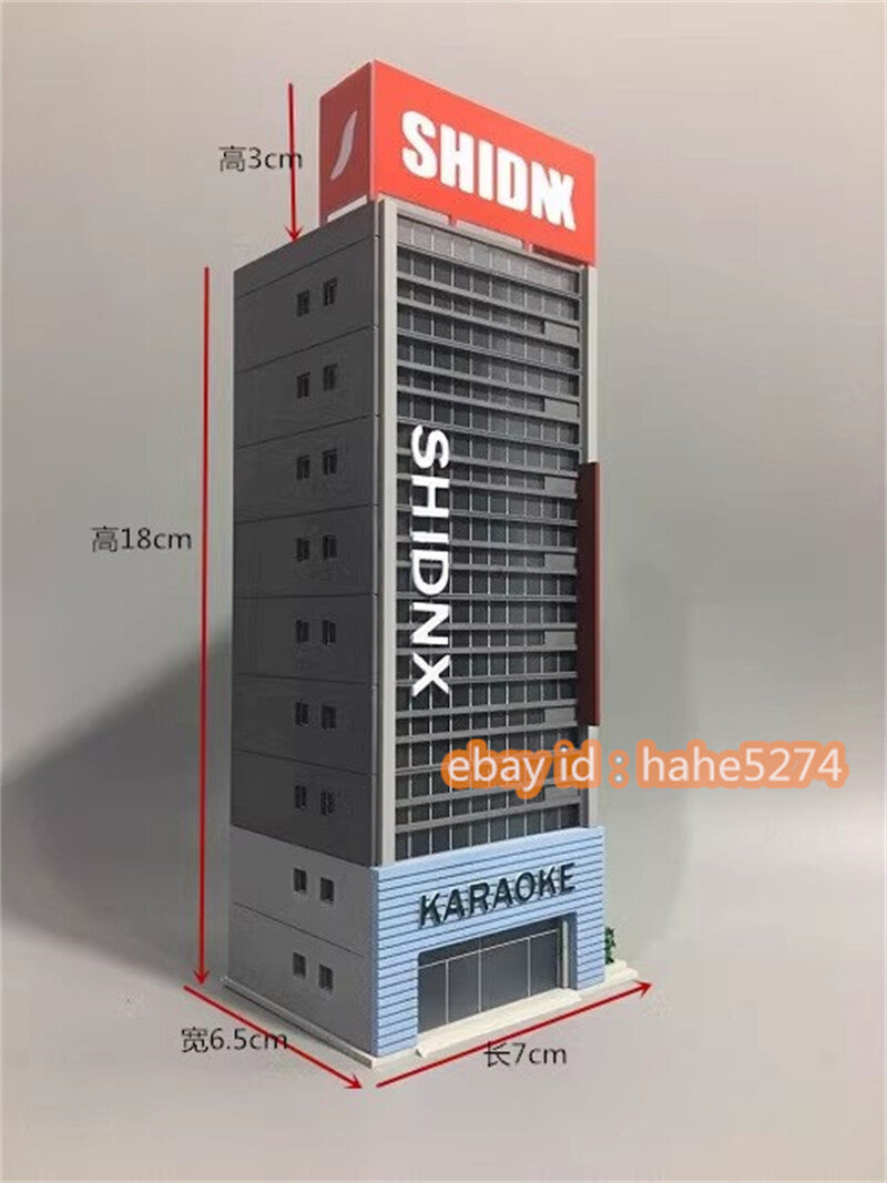 1/150 City Scenes Sandbox Building Model High-rise Plastic Assembled Buildings