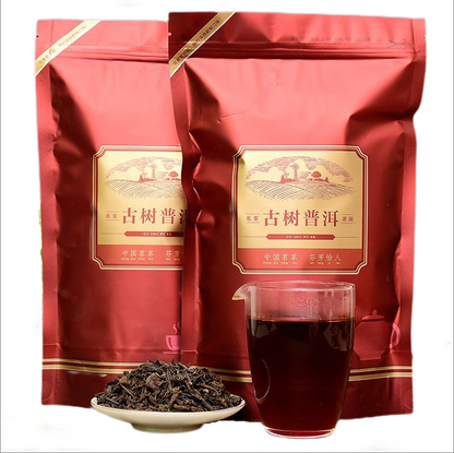 Puerh Ripe Tea Menghai Palace Puerh Tea Loose Tea Aged Tea