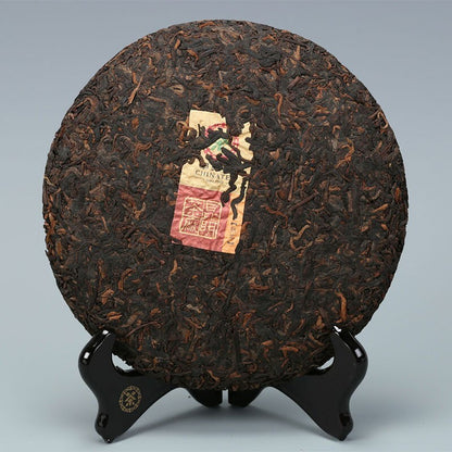 2017 CHINATEA YUNNAN Ripe Puerh Tea 7571 Classic 357g ZhongCha Tee,云南中茶熟普洱茶,357g