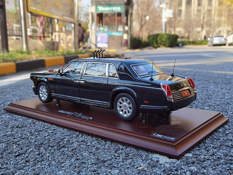 1:18 35CM Century Dragon Hongqi CA7600 2015 Parade Vehicle Diecast Car Model