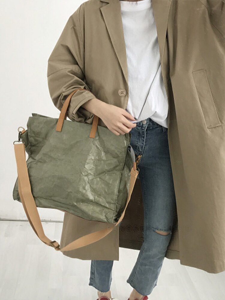 Fashion Handbag Shoulder Bag Tote Messenger Purse Washable Travelling Pouch 1 PC