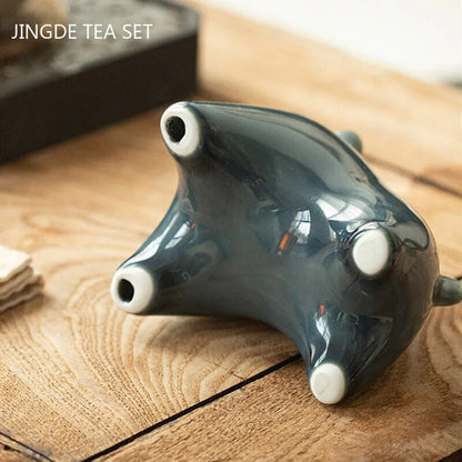 Ceramics Animal Statue Tea Table Decoration Chinese Cute Little Tea Pet