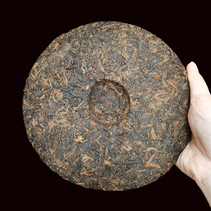 357g Yunnan Pu'er Reifer Tee Menghai Banzhang Palace Pu'er Tee Pu'er Tee Kuchen