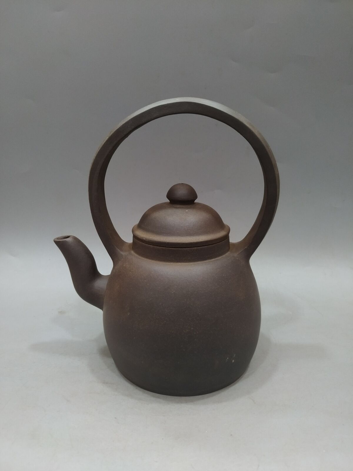 vintage chinese yixing purple clay teapot zisha ceremony carving Collectible art