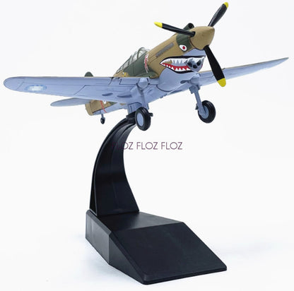 WWII P-40 NO.68 1/72 diecast plane model aircraft