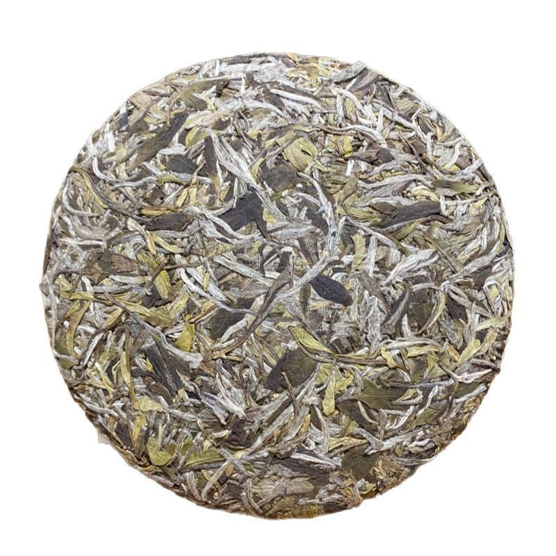 300g White Tea Cake Dry Stored Fuding 2024 High Mountain Sun Dried Bai Mudan Tea