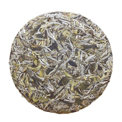 300g White Tea Cake Dry Stored Fuding 2024 High Mountain Sun Dried Bai Mudan Tea
