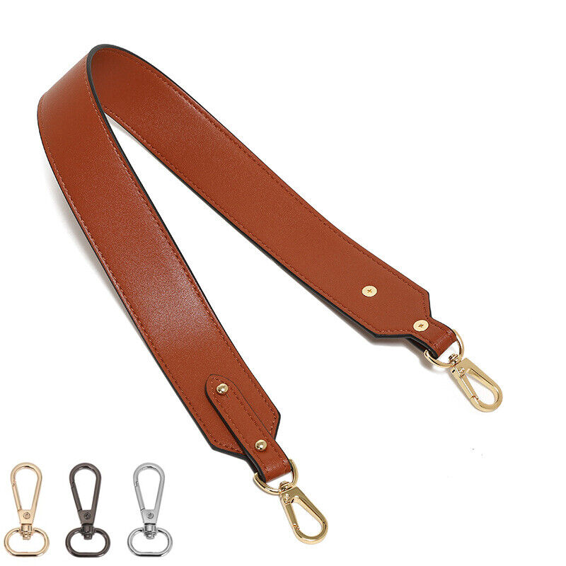 PU Leather Replacement Belt Bucket Bag Shoulder Strap Solid Color Bag Belt ⌒