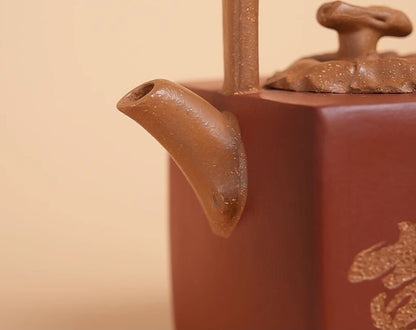 130cc chinese Yixing Handmade Zisha teapot Duan Clay JianXi Gongfu Tea Pot