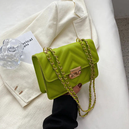 Women Bag Purple Trendy Shoulder Bag Square Bag Crossbody Bag Handbags Women