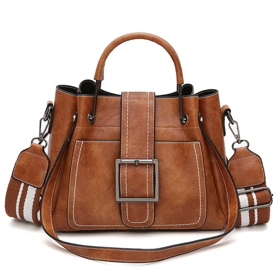 27*12*21 CM Synthetic Leather Handbags Fashion Crossbody Bag Shoulder Bag Purse