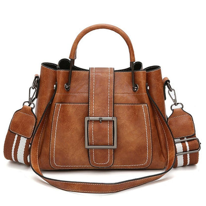 27*12*21 CM Synthetic Leather Handbags Fashion Crossbody Bag Shoulder Bag Purse