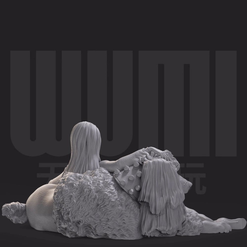 1/24 resin figures model Halloween Queen Unassembled Unpainted