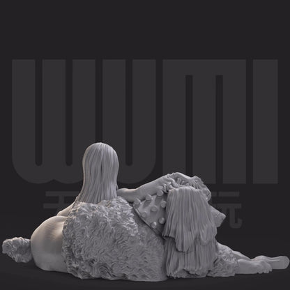 1/24 resin figures model Halloween Queen Unassembled Unpainted