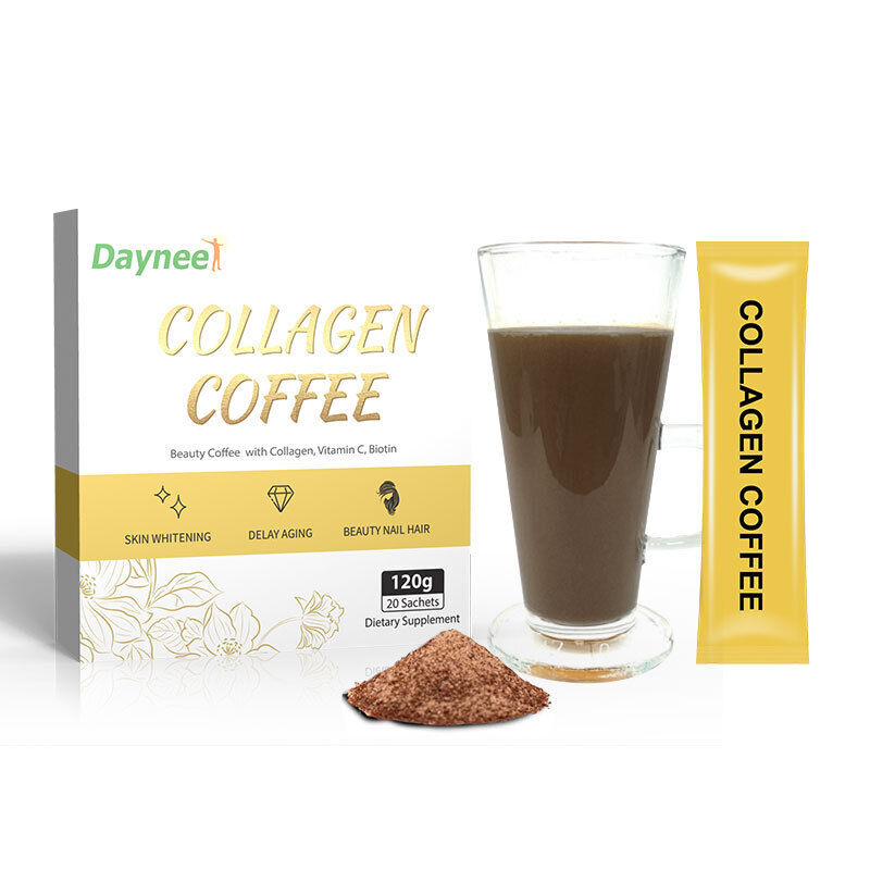 Skin Whitening Collagen Coffee Beauty Coffee with Vitamin C