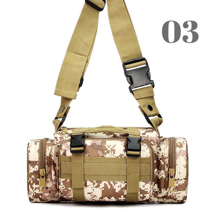 Men's Military Tactical Waist Bag Outdoor Camping Shoulder Chest Bag Fanny Pack