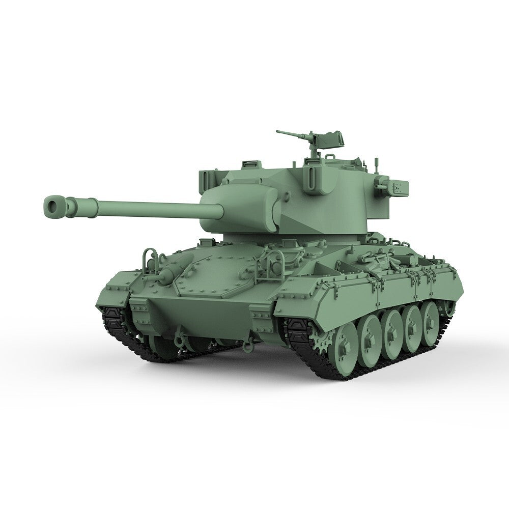 SSMODEL SS16513 1/16 Military Model Kit US M24E2 Super Chaffee Light Tank