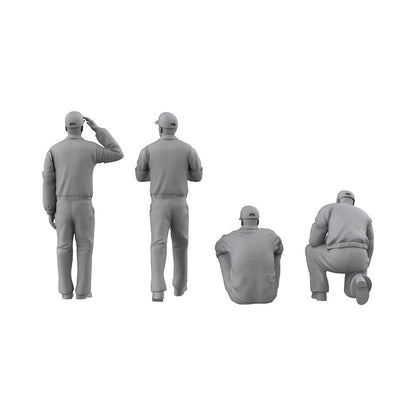 Yao's Studio SSCR350015 1/350 Model Upgrade Parts US Navy Sailors