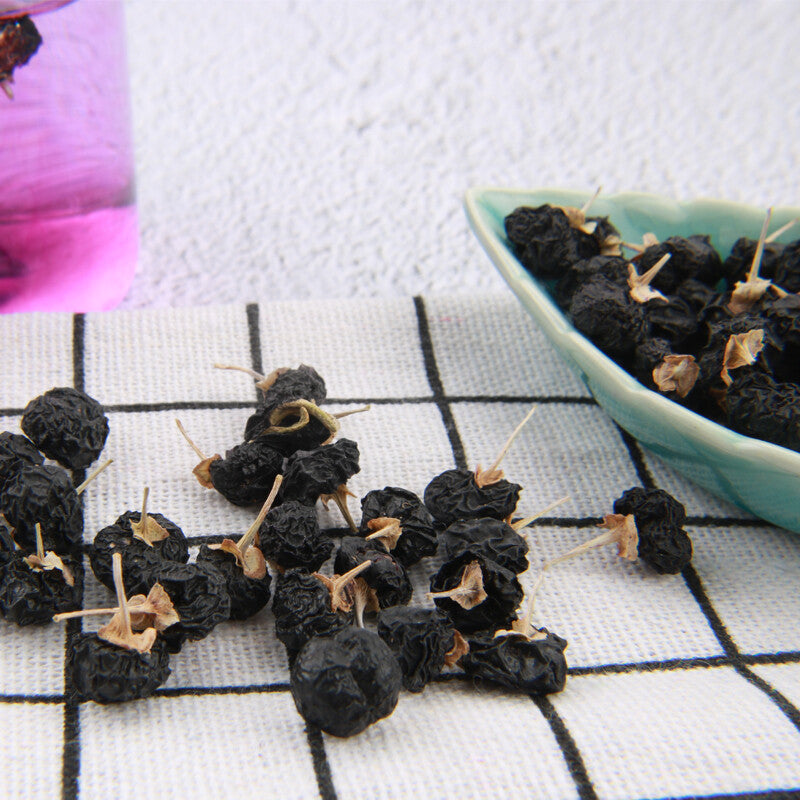 Chinese Natural Black Goji Berry Dried Lycii Wolfberry Lycium Ruthenicum 250g