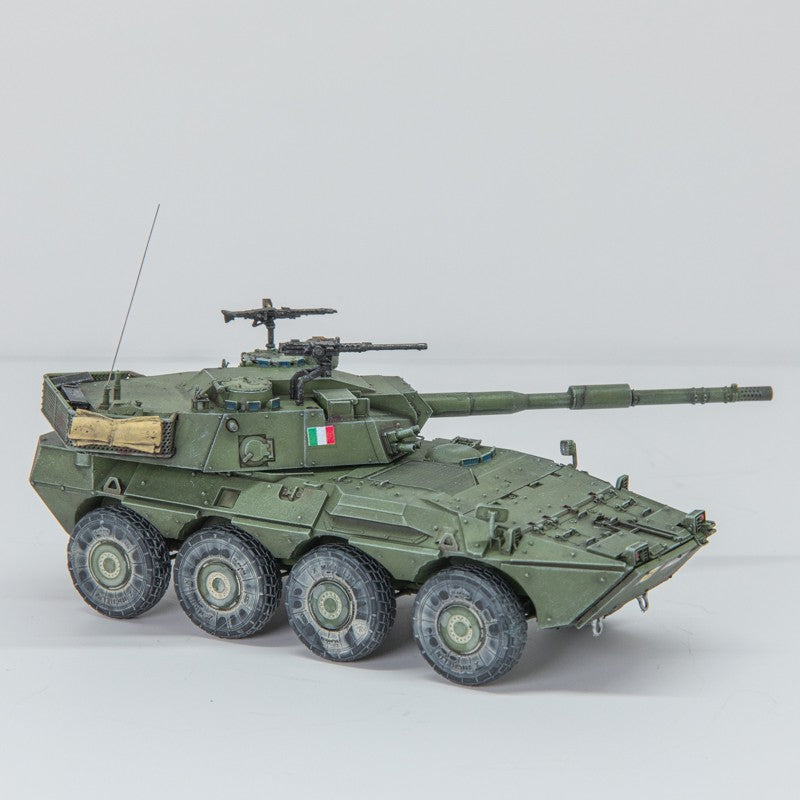 1/72 Italian Centaur tank destroyer Wheeled tank Finished product model