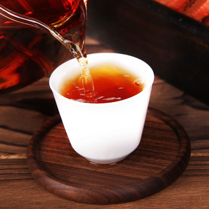 500g Ban Zhang Xiaotuo Tea Cake Yunnan Chenxiang Ripe Tea Aged Pu Erh Tea Cake
