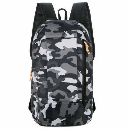 Sports Camouflage Travel Mountaineering Bag Zipper Belt Men Ladies Children