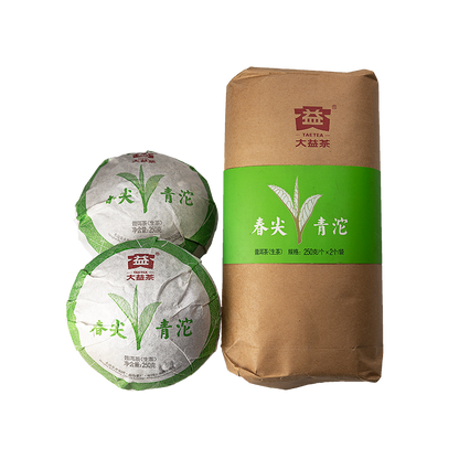 2012 Dayi Chun Jian Qing Tuo 201 Batch Puer Raw Tea TAETEA Green Tuocha 250g