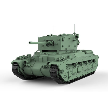 SSMODEL 1/72 25mm Military Model Kit British Matilda Black Prince WoT WAR