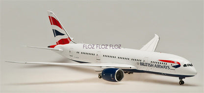 for Inflight for British Airways for Boeing 787-8 G-ZBJA 1:200 plane Pre-built