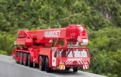 1:50 Mammoet GOTTWALD AMK 126-63 Crane Construct Equipment Machine Diecast Model
